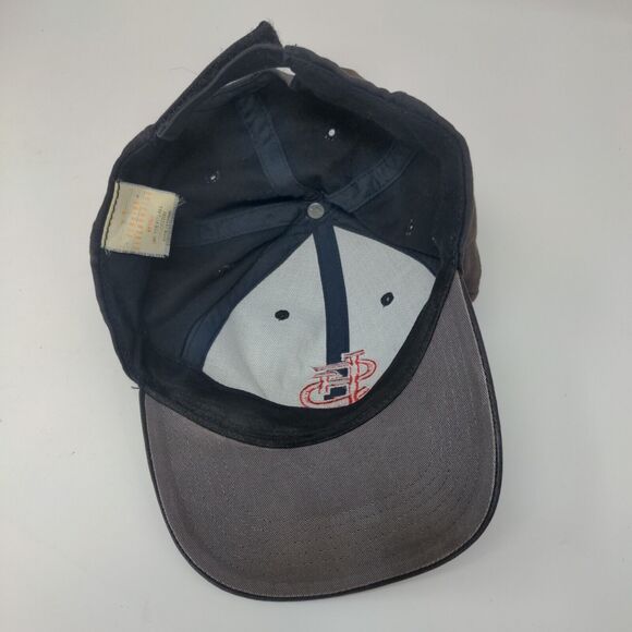 St Louis Cardinals Strapback Hat Blue MLB Distressed OSFA Embroidered Logo - Picture 6 of 8